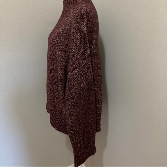 1.State Marled Knit Sweater size XL Vintage Rouge NEW Relaxed Fit - Picture 6 of 9